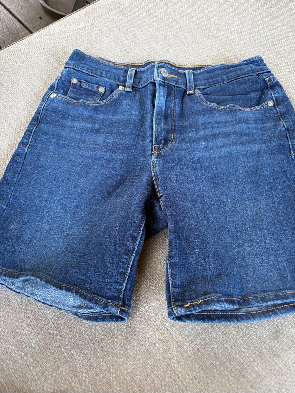 Levi's Blue Denim Jean Shorts - size 25 (may run a little big )